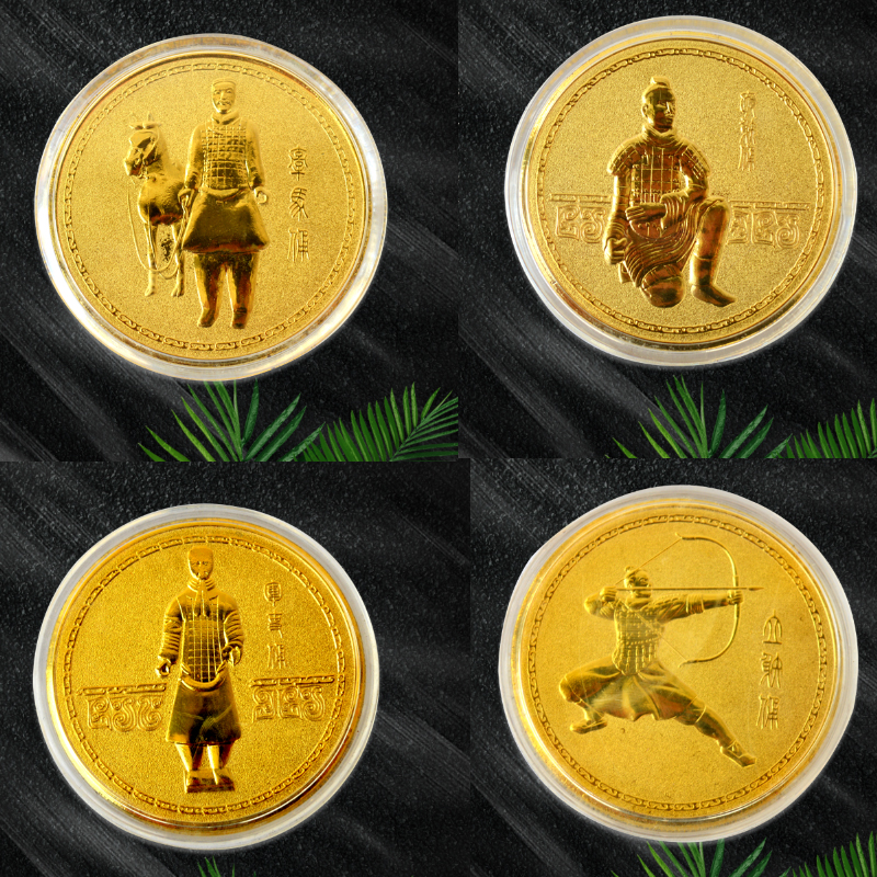 探秘西安：秦始皇兵马俑纪念币与钟楼大雁塔文创小礼品，带你领略千年古都的魅力