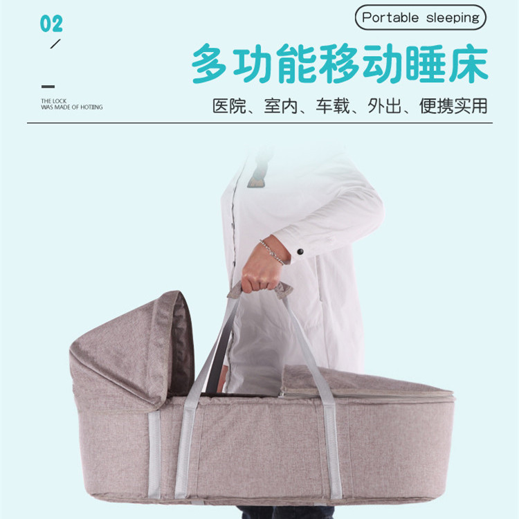 满月宝宝出行必备神器：轻便提篮，新手爸妈的福音！