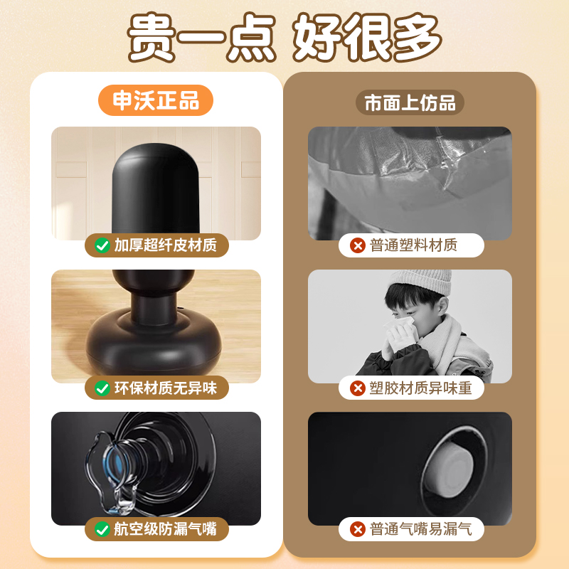 拳击不倒翁充气儿童训练器材解压神器，室内运动新宠儿！