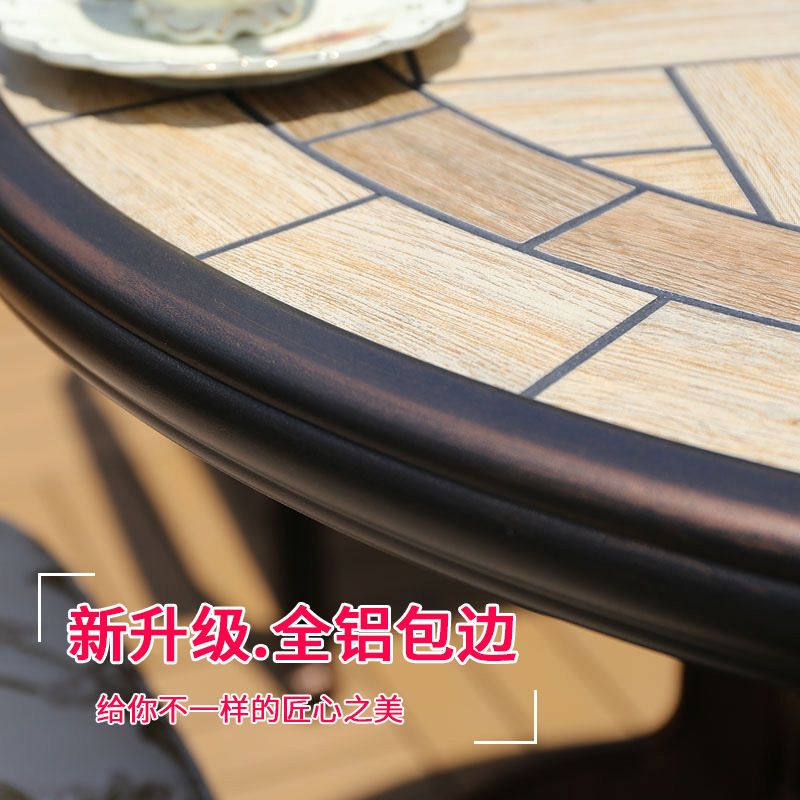 户外铸铝桌椅：打造欧式风情庭院，别墅阳台的休闲新风尚！