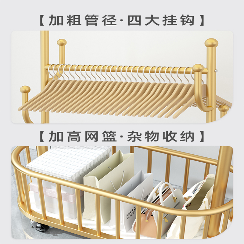 简易衣帽架家用落地衣帽架楠竹加粗款，收纳神器，让你的家更整洁！