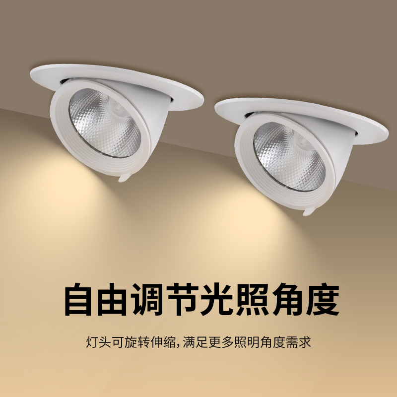 LED射灯天花灯大解析：3W到30W，哪款才是你的家居照明救星？