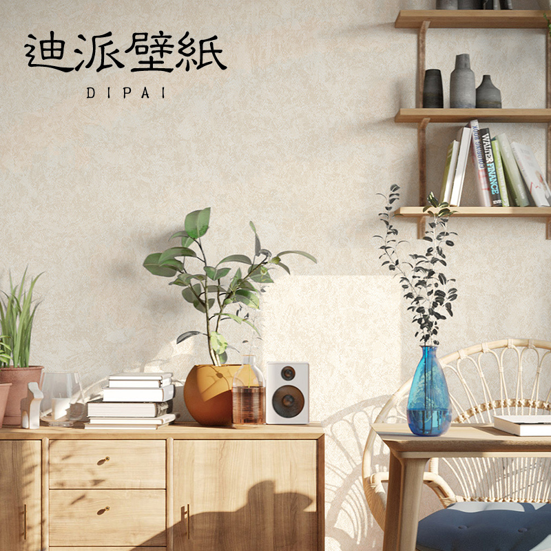 素色奶茶色咖色米色纯色墙纸，2025新款无纺布壁纸，打造理想家居空间的秘密武器！