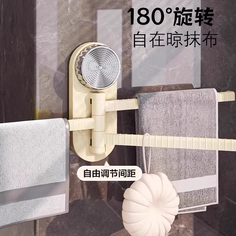 厨房神器来袭！吸盘置物架，拯救你的厨房空间难题！