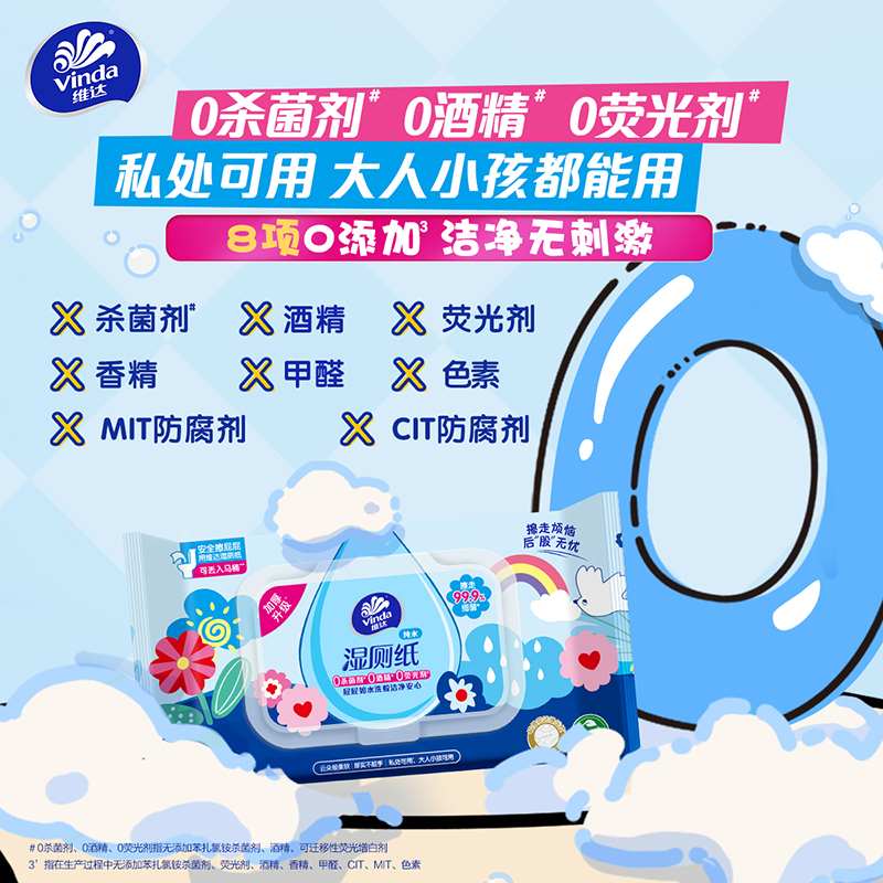 维达多巴胺清洁湿巾：私处护理新革命，温和呵护你的每一次如厕体验