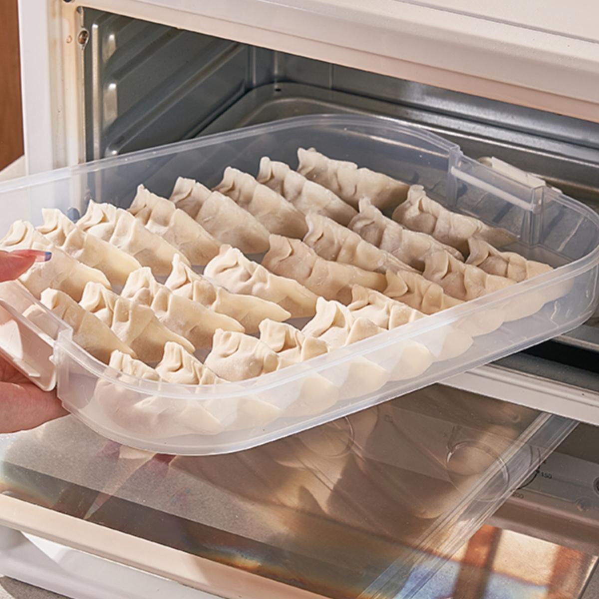 家用饺子收纳盒：冰箱里的保鲜神器，让美食冷冻不再失真！