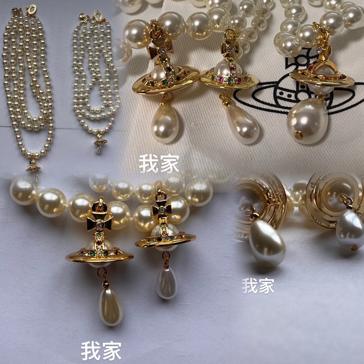 直播间专拍链接！兔毛幽灵胶花海蓝宝雪花黑金超圆珠首饰配件DIY，太美了我直接心动死