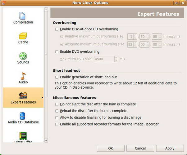 Nero Linux (64bit)4.0.0.0