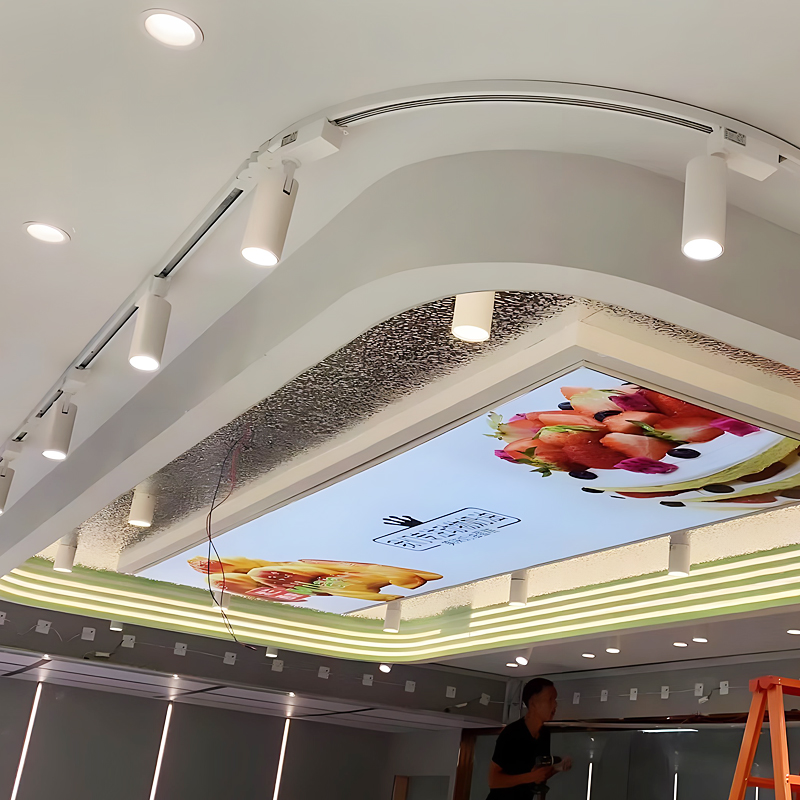 磁吸灯轨道灯预埋款嵌入式泛光灯智能无主灯暗装灯槽轨道槽防开裂：家居照明新风尚，点亮生活每一刻✨
