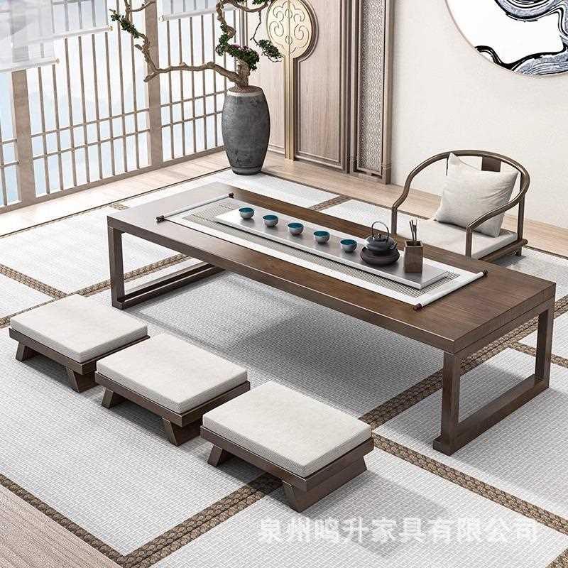 榻榻米茶台飘窗茶桌：日式禅意与现代家居的完美融合，打造理想中的休闲角落