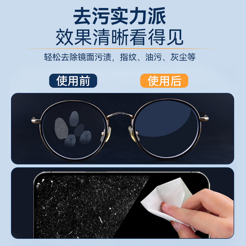 千叶眼镜擦拭纸：告别模糊视界，迎接清晰视界！