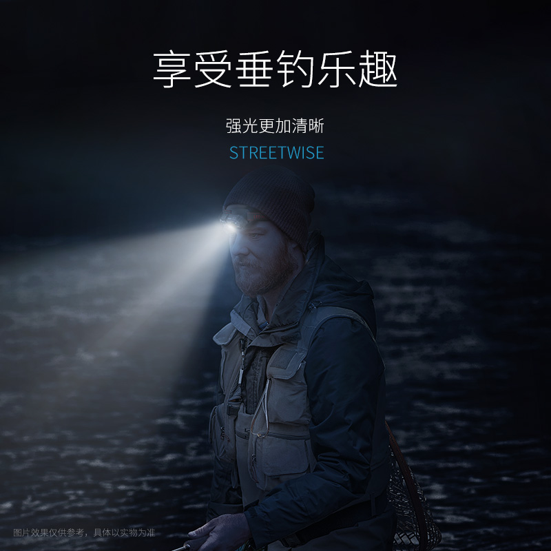 探险者2025新款头灯：夜钓鱼必备神器，点亮你的户外探险之旅✨