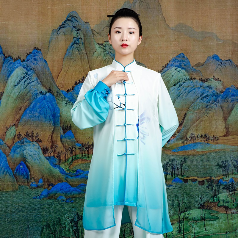 御承太极服：渐变色中国风，练功服界的时尚新宠