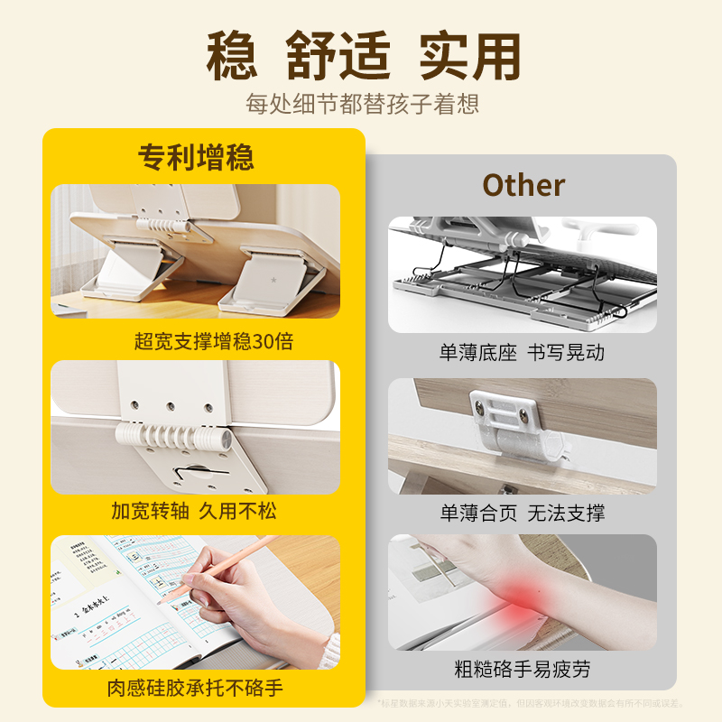 小天小学生双层坐姿矫正器：护眼神器，让孩子远离近视与驼背！
