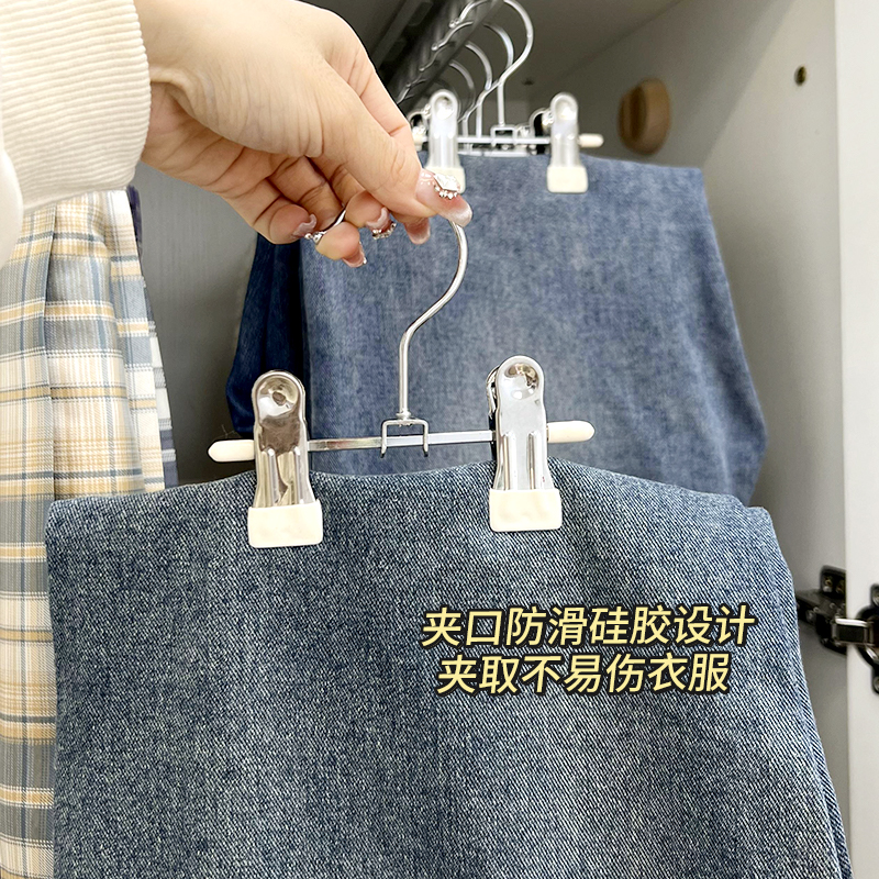 免打孔裤架伸缩滑轨轨道衣柜内置顶装抽拉式裤抽裤挂裤子收纳神器，解放你的衣帽间！