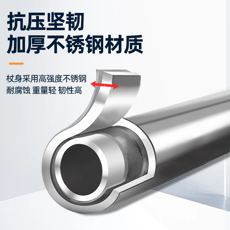 年轻人骨折专用肘拐，手臂式走路神器，崴脚单脚踝受伤必备防滑腋下拐！