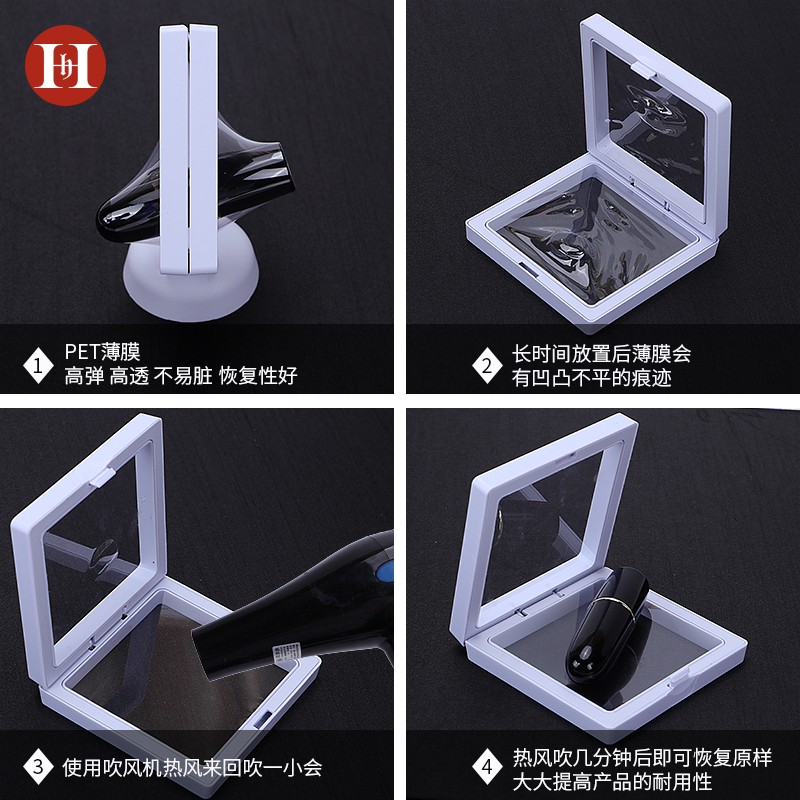 悬浮盒首饰架：透明亚克力珠宝展示新潮流，手串收纳的奢华享受！