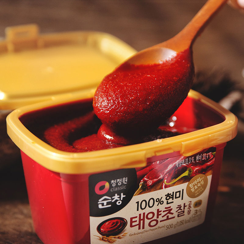 韩国辣椒酱大揭秘！含蜜笑辣椒酱炒年糕石锅拌饭必备神器️