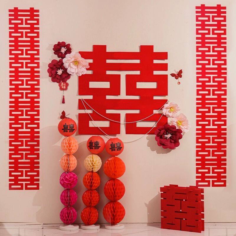 如何选择适合的喜字贴床头装饰来布置婚房?