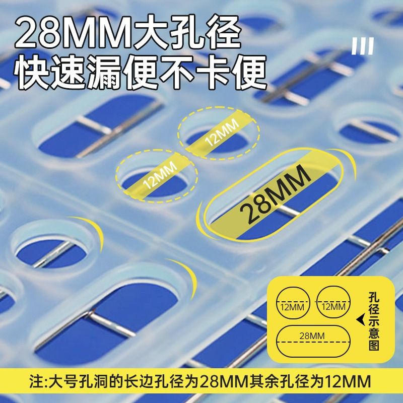 兔子脚垫防啃咬漏粪板荷兰猪龙猫豚鼠笼子垫子网格防卡脚笼子底垫，宠物笼子垫选购全攻略！