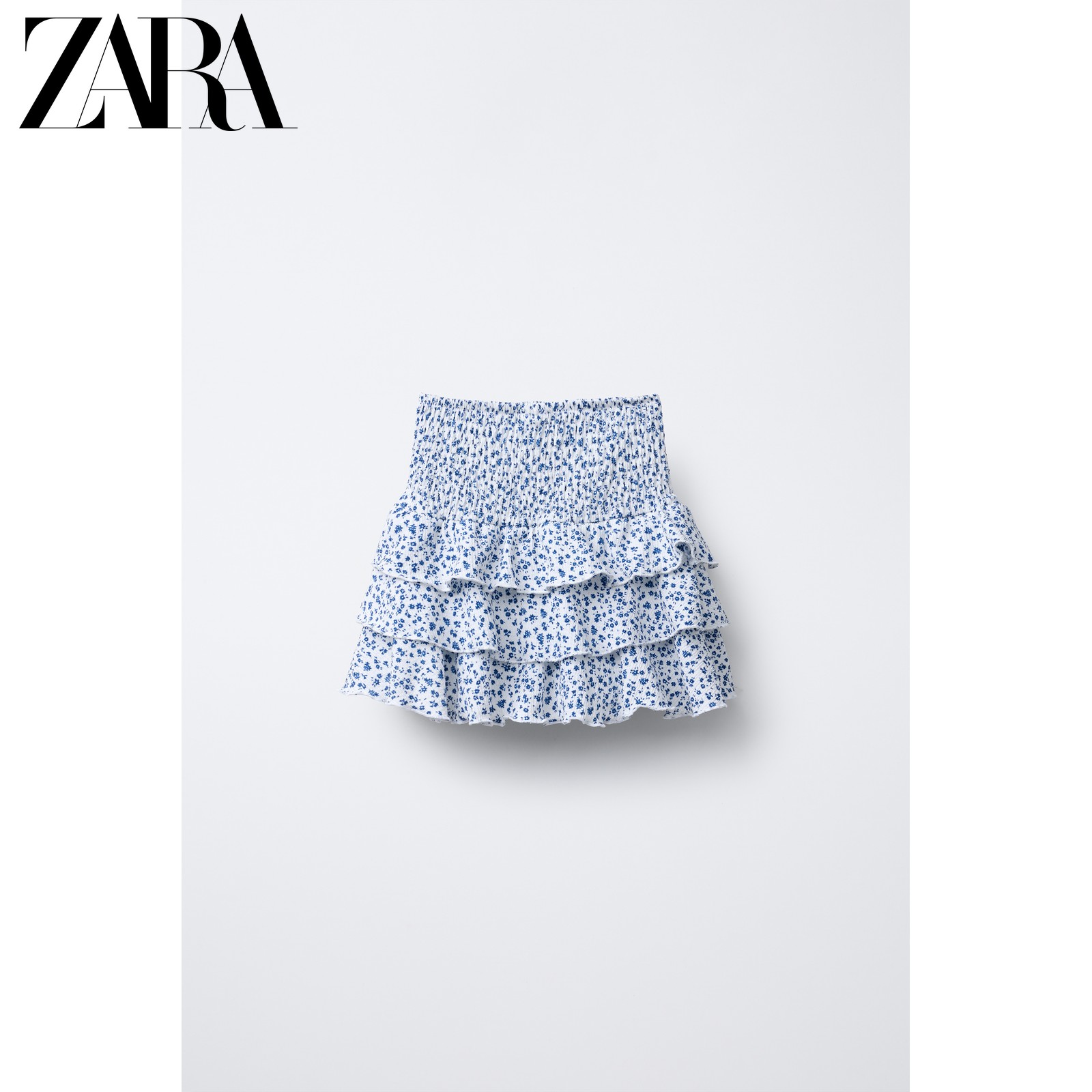 ZARA折扣季童趣来袭：女童多色选花朵印花休闲短裤裙，如何抓住这份春日浪漫？