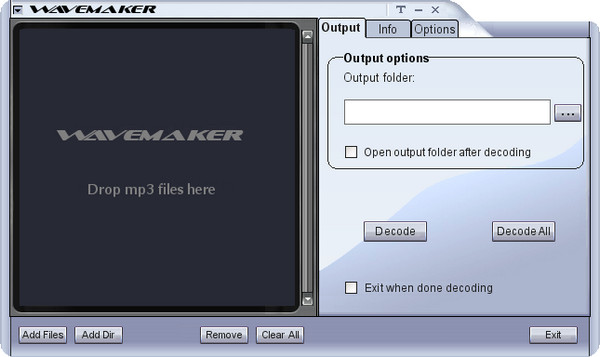 MP3转WAV工具(WaveMaker MP3 to WAV Converter)V2.3 免费版