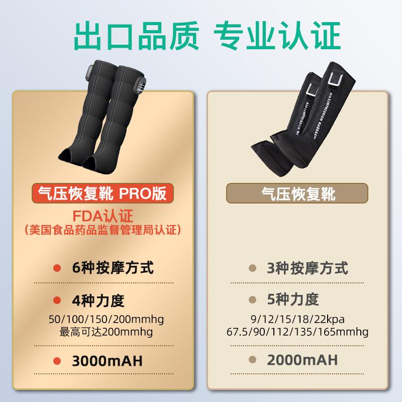 气压恢复靴：运动后的腿部按摩神器，让你告别疲劳！