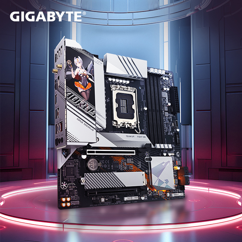 技嘉B760M D2H DS3H AORUS ELITE AX小雕魔鹰DDR4 D5 Z790 UD主板：打造你的游戏堡垒！✨