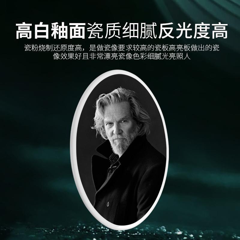 高温瓷板12寸-16寸高亮白瓷板：艺术与生活的完美融合
