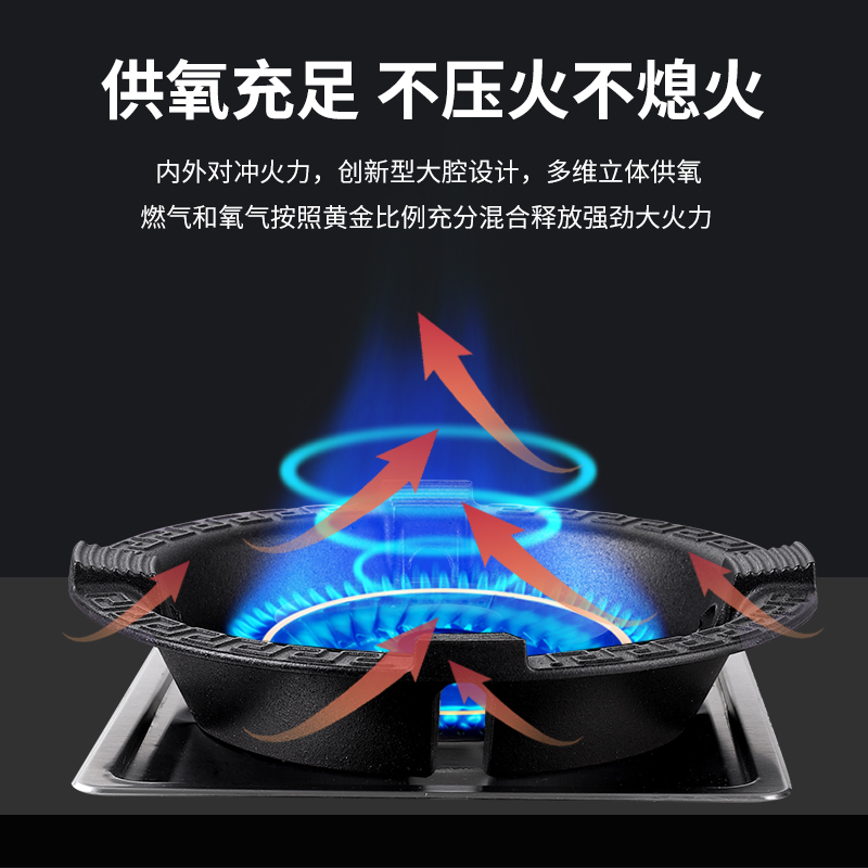 铸铁煤气灶防风罩：让烹饪不再受风影响，节能又安全的秘密武器！