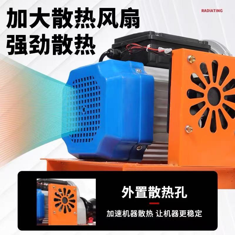 电动绞磨机电缆牵引机：轻松搞定电缆拉放，3吨2吨小型绞盘新选择！