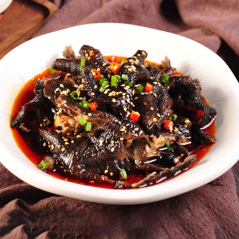 麻辣无骨鸡爪250g/包：吃出四川味，开袋即食的快乐源泉！