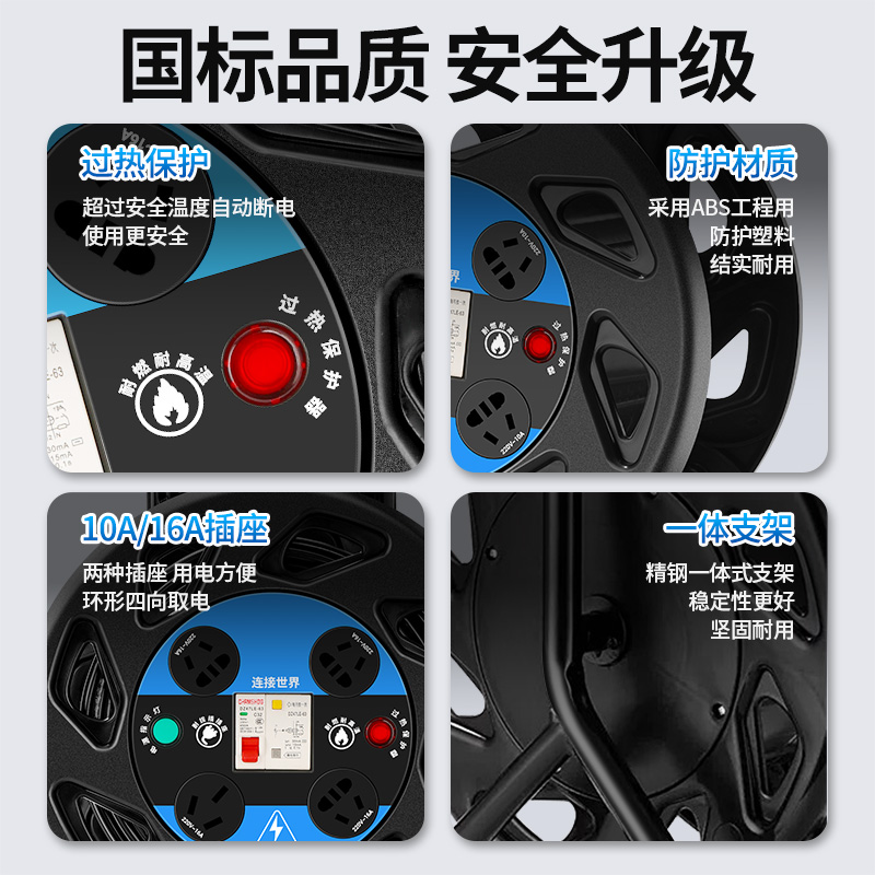 工业电线轴卷轴绕线盘3D几何模型：解锁电缆管理新姿势！