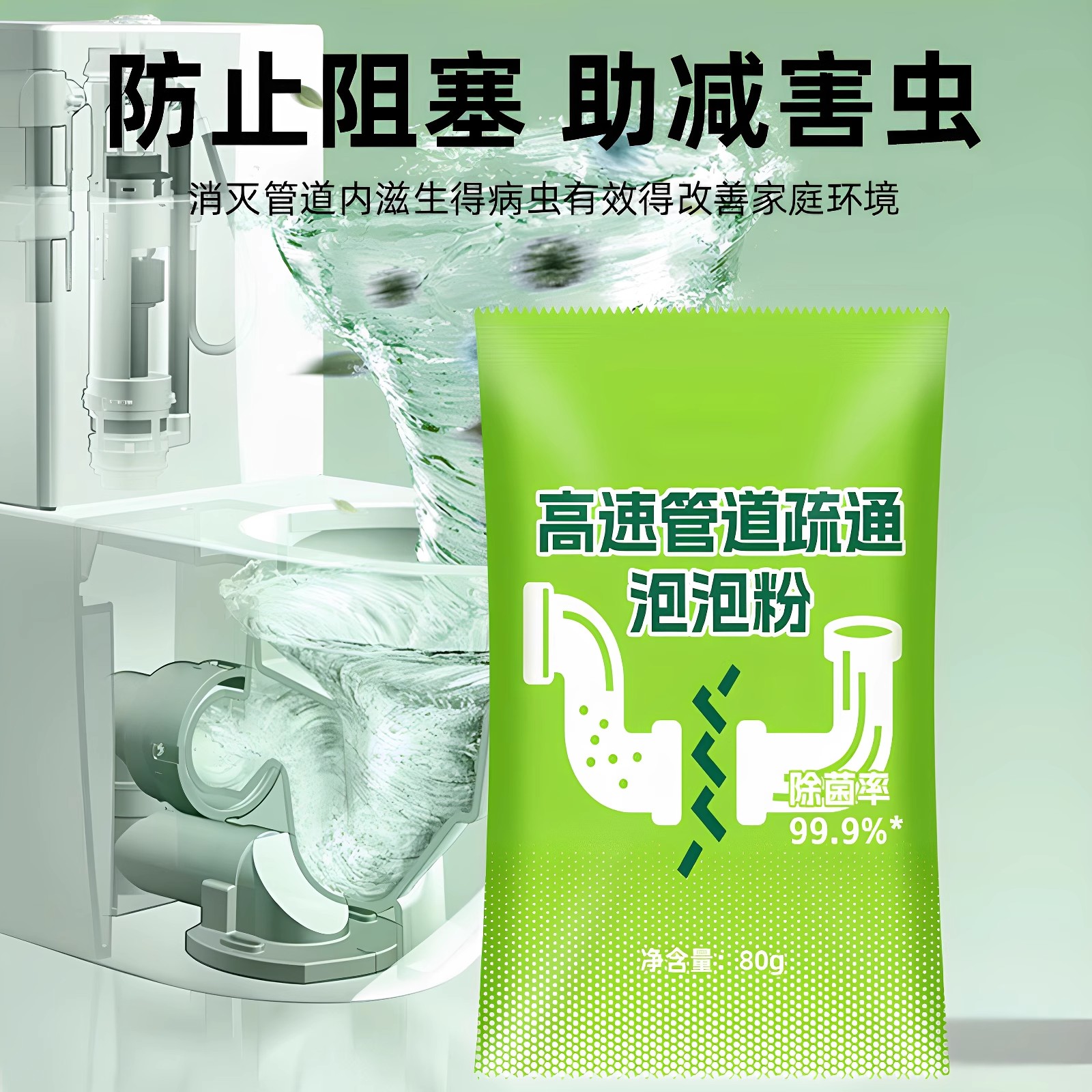 专业通下水道疏通神器，告别堵塞烦恼！✨