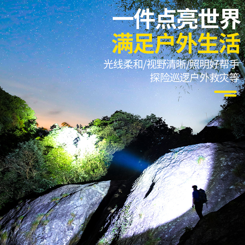 矿工必备神器！头灯松紧带，加厚卡扣设计，轻松搞定夜间作业难题！