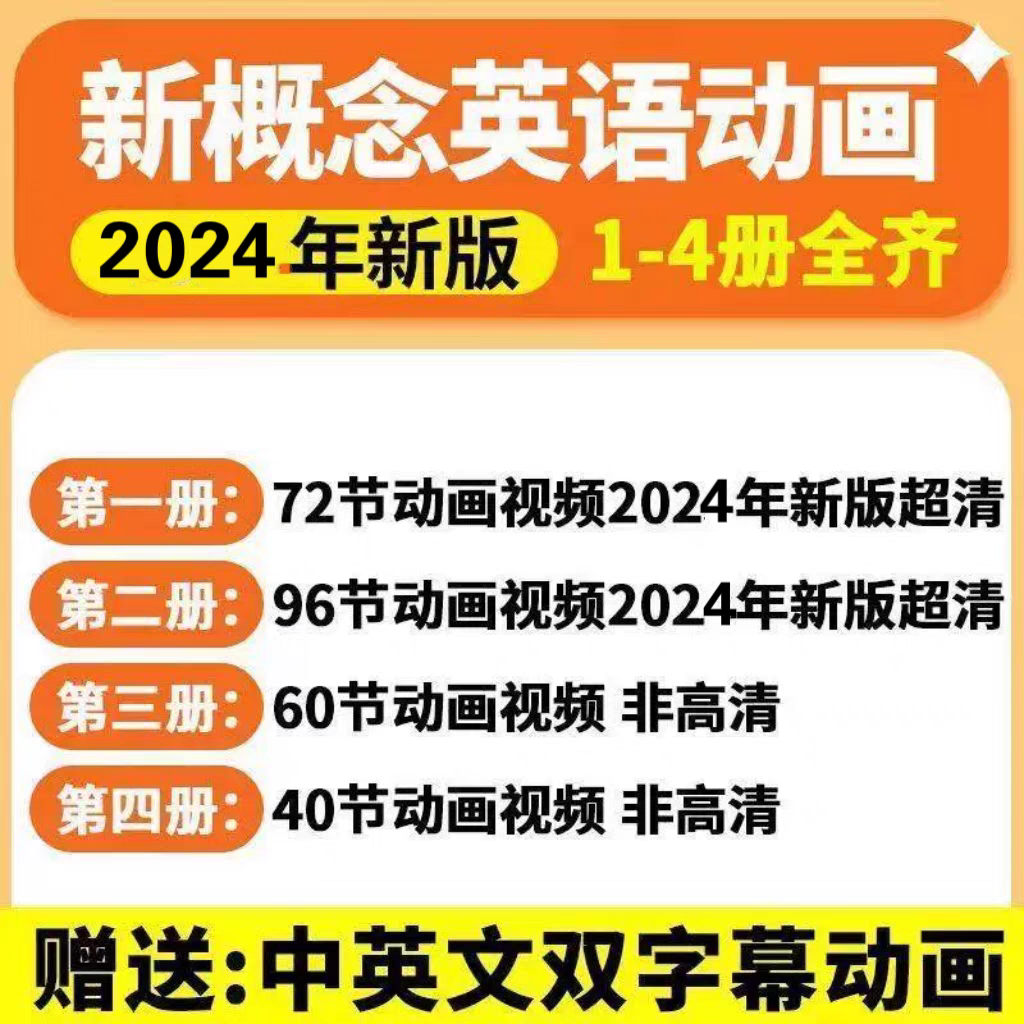 新概念英语动画片：让孩子爱上学习的神奇魔法书✨