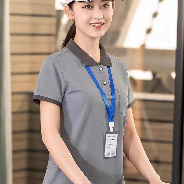 夏季必备！透气大码短袖保洁工作服，让你清爽一夏！