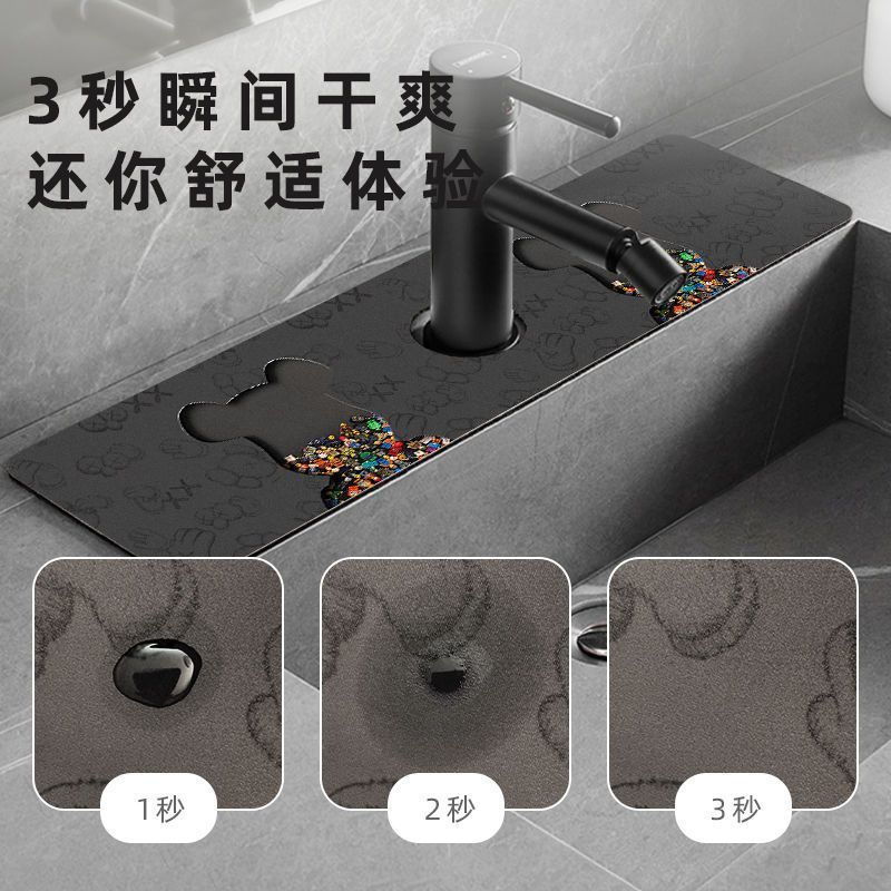厨房台面吸水防霉垫子大揭秘：软硅藻泥吧台桌面餐具干燥神器，你还在等什么？