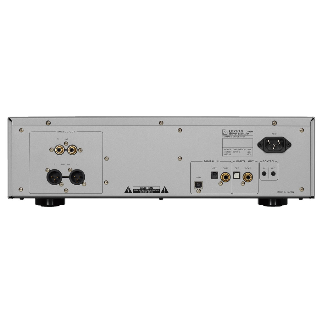 日本直送 平行进口 LUXMAN力仕D-03R CD播放机：音乐发烧友的福音！