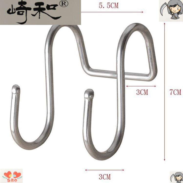 服装店S钩挂衣铁链太香了！店铺装修神器，颜值+实用双爆表