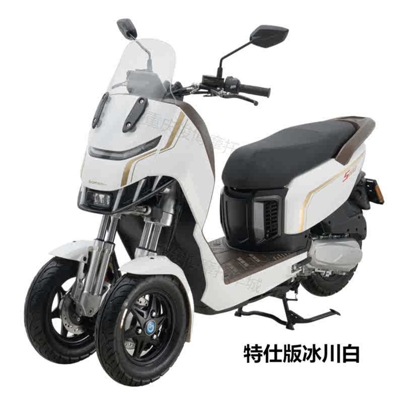 斗风珑鲨S1：110倒三轮燃油摩托车，电动三轮车助力代步车带棚可上牌，你的出行新选择！