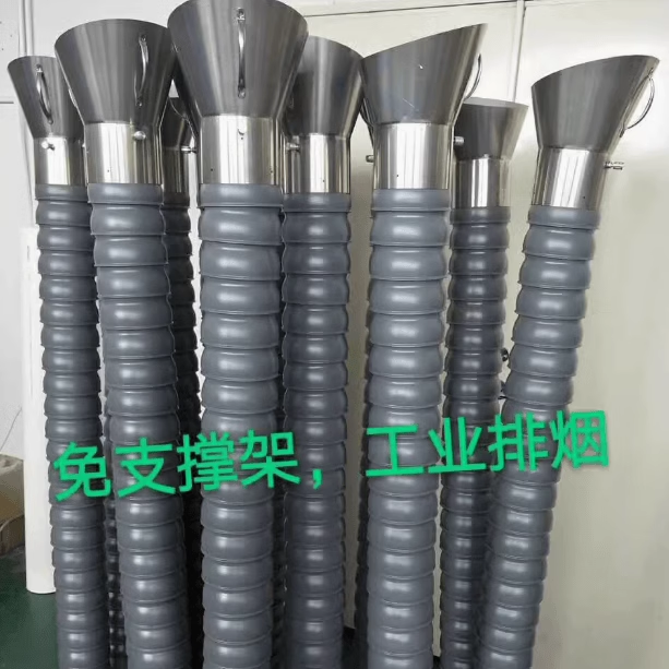 流水线焊锡排烟管万向定位竹节管可弯曲工业除尘万向吸气臂，高效净化你的工作环境！