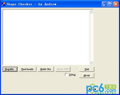 shp文件修复工具(Shape Checker)1.0绿色版