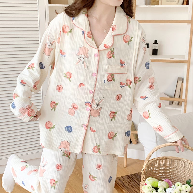 纱布月子服夏季薄款，妈妈们的温柔守护神