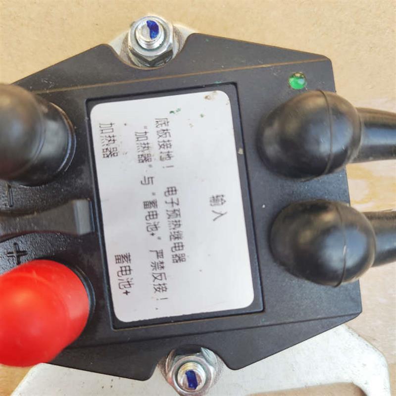 柴油玉柴发动机福音：24V电子预热继电器MX500-3900400A，启动无忧！