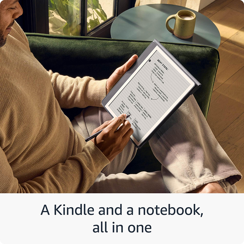 现货新品亚马逊Kindle Scribe：2024年电子阅读器界的全新宠儿，手写墨水屏神器！
