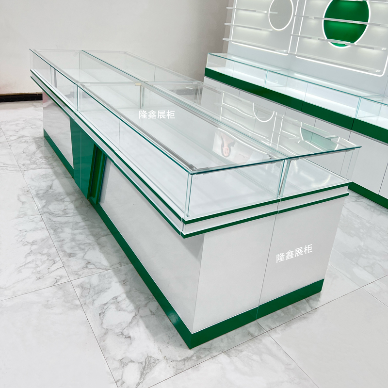 烤漆眼镜展示柜太香了！简约风眼镜店必备神器，颜值与实用并存