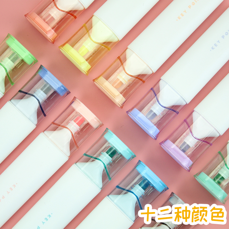 集物社荧光标记笔：点亮你的学习生活，让笔记闪耀起来！