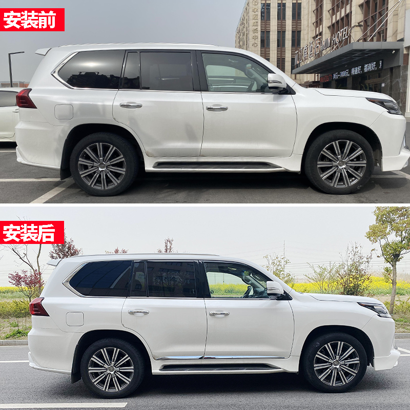 雷克萨斯LX570尾门标改装指南：黑武士变亮黑武士，点亮你的尊贵身份✨