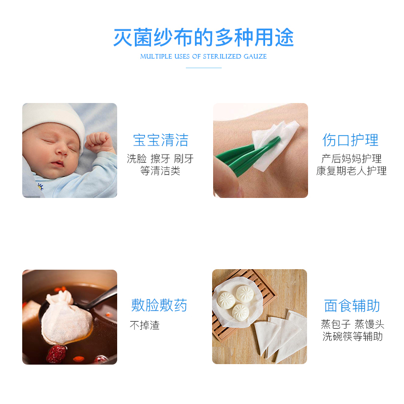 无菌医用纱布块：守护伤口的小卫士，一次性包扎敷料的选择指南